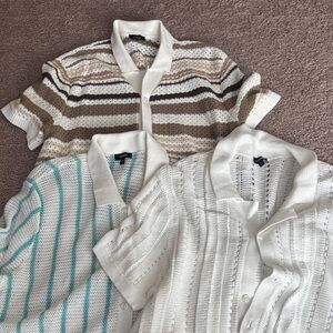 Express sweater polos x 3